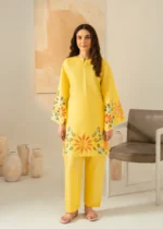 Grace Yellow 2-Piece Kurta Set for Women