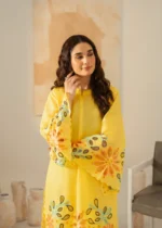Grace Yellow 2-Piece Kurta Set for Women - Image 7