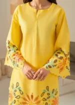 Grace Yellow 2-Piece Kurta Set for Women - Image 4