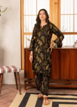 Leave Printed 2pcs  Set for Women - Image 42