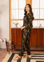 Leave Printed 2pcs  Set for Women - Image 48