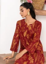 Leave Printed 2pcs  Set for Women - Image 38